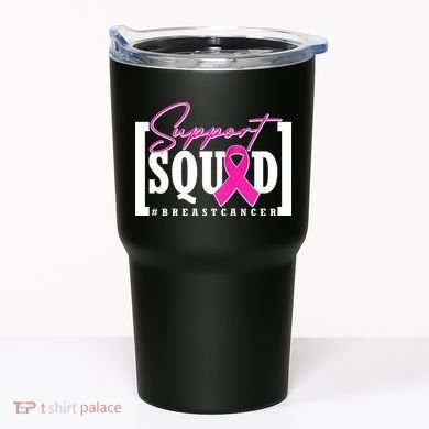 Support Squad #Breast Cancer Awareness Warrior Tumbler