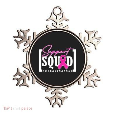 Support Squad #Breast Cancer Awareness Warrior Ornament