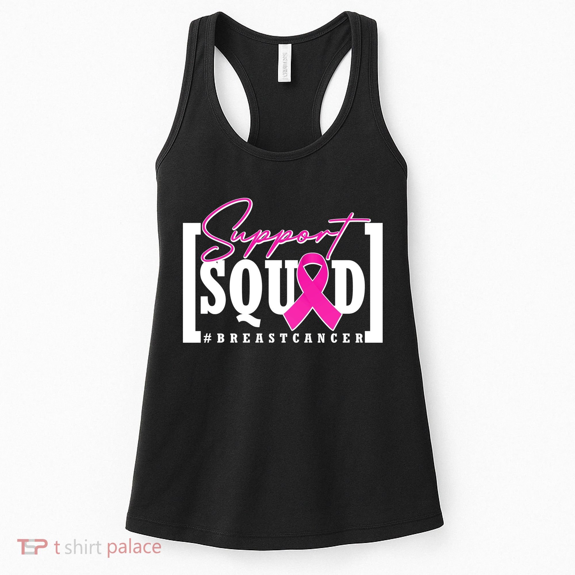 Support Squad #Breast Cancer Awareness Warrior Women's Tank Top