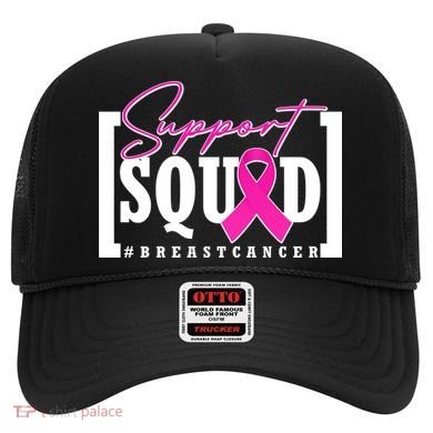 Support Squad #Breast Cancer Awareness Warrior Hat