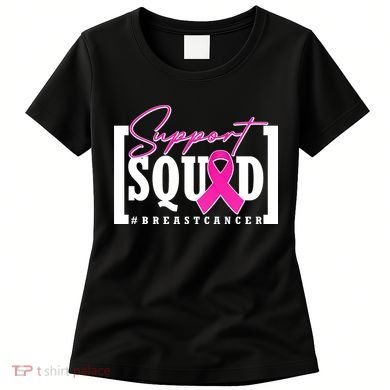 Support Squad #Breast Cancer Awareness Warrior Women's T-Shirt