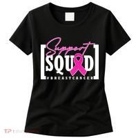 Support Squad #Breast Cancer Awareness Warrior Women's T-Shirt thumb 0