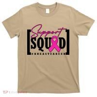 Support Squad #Breast Cancer Awareness Warrior T-Shirt thumb 0