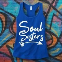 Soul Sisters Best Friends Matching Mothers Day Mom Bff Great Gift Women's Tank Top thumb 3