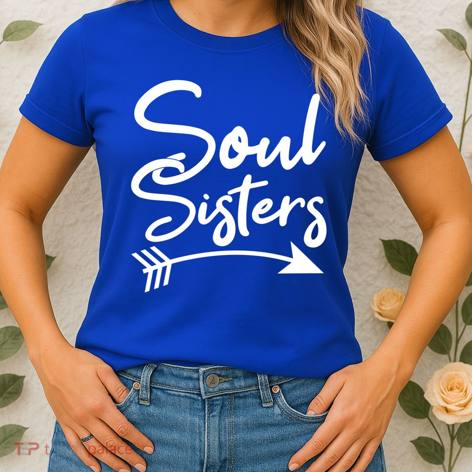 Soul Sisters Best Friends Matching Mothers Day Mom Bff Great Gift Women's T-Shirt