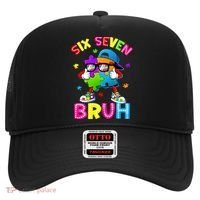 Six Seven Bruh 67 Autism Puzzle 6-7 Meme Hat thumb 0