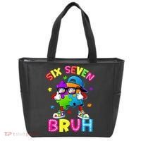 Six Seven Bruh 67 Autism Puzzle 6-7 Meme Tote Bag thumb 0