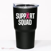 Support Squad Breast Cancer Awareness Ribbon Tumbler thumb 0