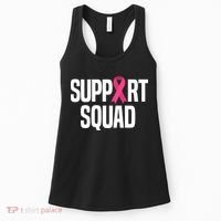 Support Squad Breast Cancer Awareness Ribbon Women's Tank Top thumb 0