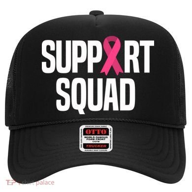 Support Squad Breast Cancer Awareness Ribbon Hat