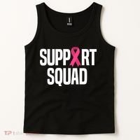 Support Squad Breast Cancer Awareness Ribbon Tank Top thumb 2