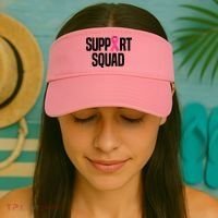 Support Squad Breast Cancer Awareness Ribbon Visor thumb 2