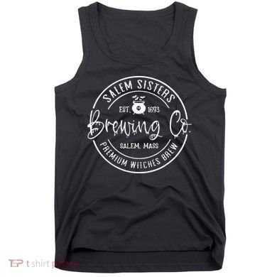 Salem Sisters Brewing Co Witch Brew Company Funny Witch Hall Tank Top