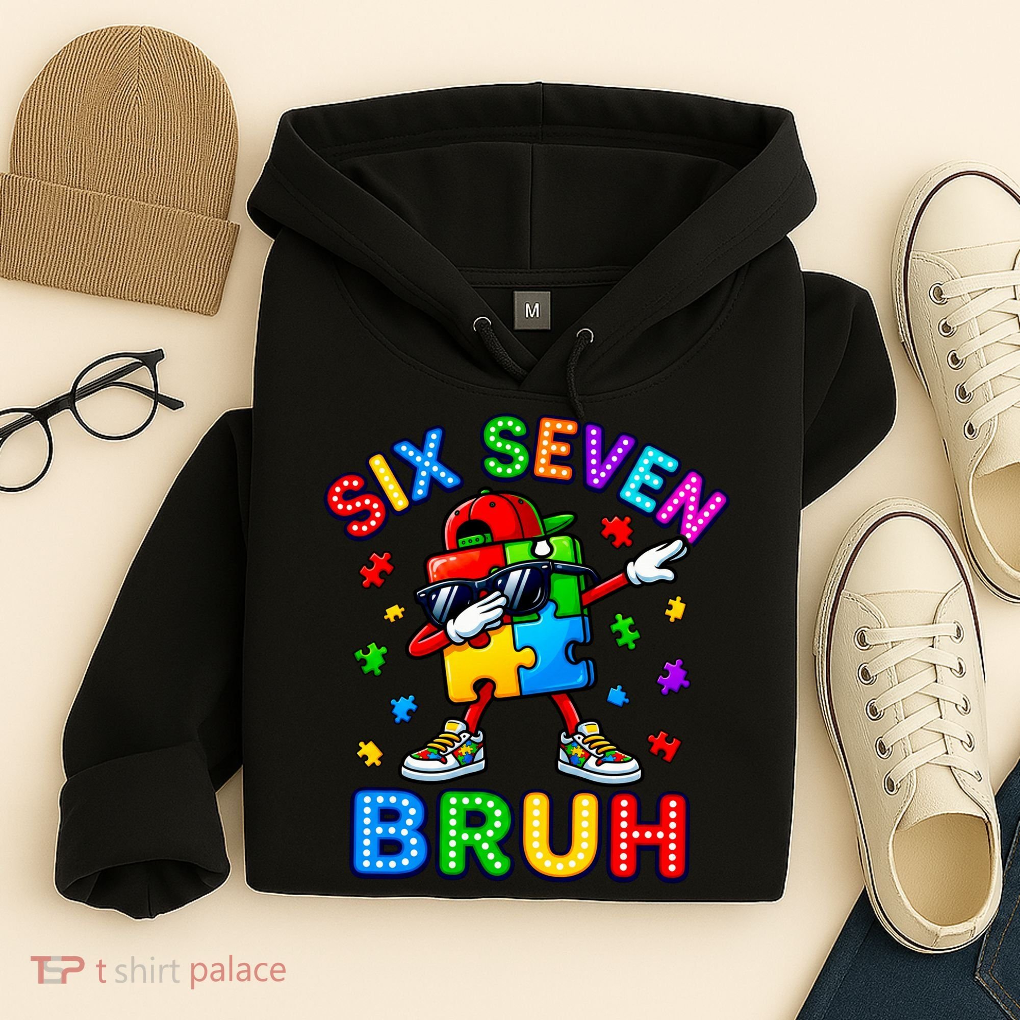 Six Seven Bruh Autism Hoodie