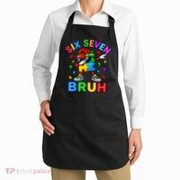 Six Seven Bruh Autism Apron thumb 2