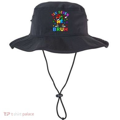 Six Seven Bruh Autism Bucket Hat