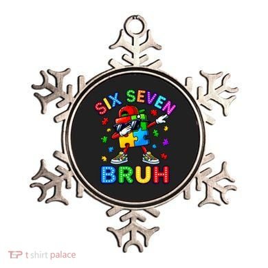 Six Seven Bruh Autism Ornament