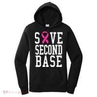 Save Second Base Breast Cancer T For Women's Hoodie thumb 0