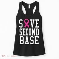 Save Second Base Breast Cancer T For Women's Tank Top thumb 0