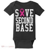 Save Second Base Breast Cancer T For Baby Bodysuit thumb 0