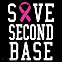 Save Second Base Breast Cancer T For Tank Top thumb 6