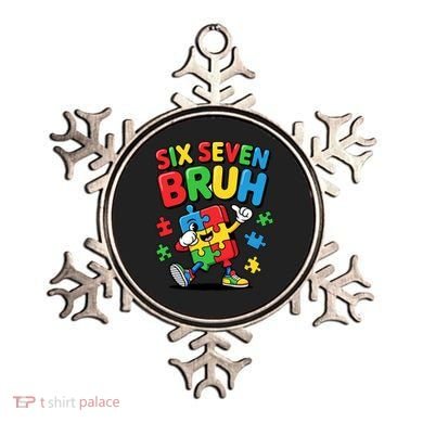 Six Seven Bruh Autism Awareness Ornament