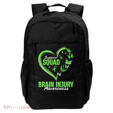 Support Squad Brain Injury Awareness Butterfly Heart Backpack