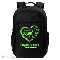 Support Squad Brain Injury Awareness Butterfly Heart Backpack thumb 0