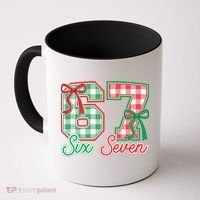 Six Seven Bow Funny 67 Christmas 6-7 Coffee Mug thumb 0
