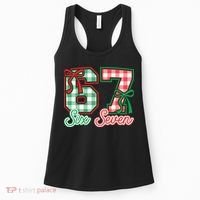 Six Seven Bow Funny 67 Christmas 6-7 Women's Tank Top thumb 0
