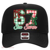 Six Seven Bow Funny 67 Christmas 6-7 Hat thumb 0