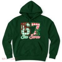Six Seven Bow Funny 67 Christmas 6-7 Hoodie thumb 0