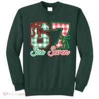 Six Seven Bow Funny 67 Christmas 6-7 Sweatshirt thumb 0