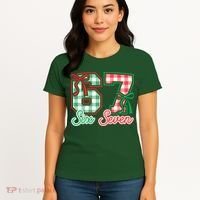 Six Seven Bow Funny 67 Christmas 6-7 Women's T-Shirt thumb 4