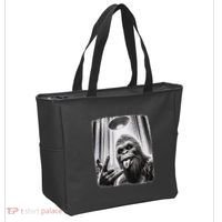 Sasquatch Selfie Big Foot Rock On Ufo Alien Tote Bag thumb 2