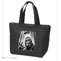Sasquatch Selfie Big Foot Rock On Ufo Alien Tote Bag thumb 3
