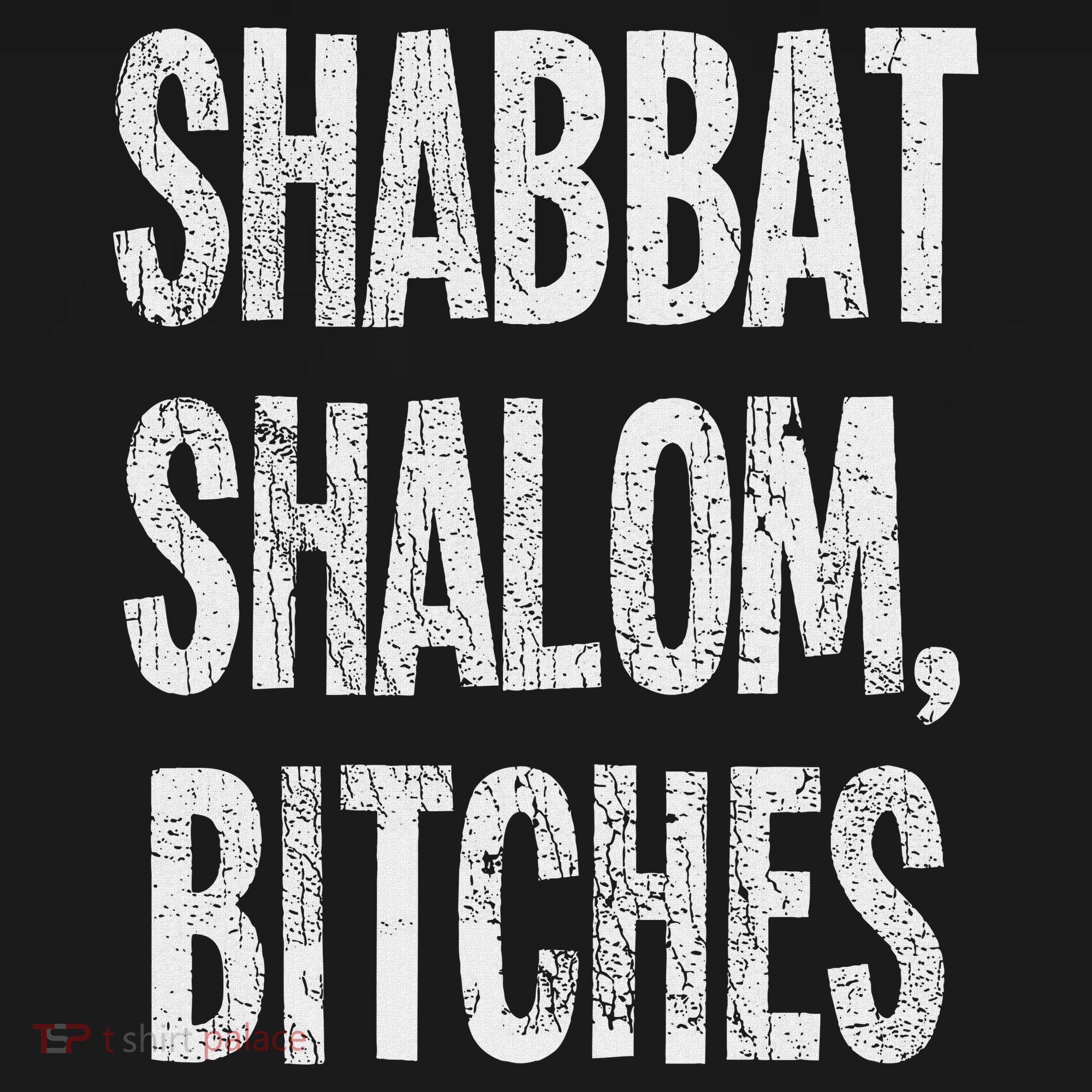 Shabbat Shalom Bitches Funny Jewish Jew Shabbos Women's Tank Top