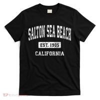 Salton Sea Beach California Ca Vintage Athletic T-Shirt thumb 0