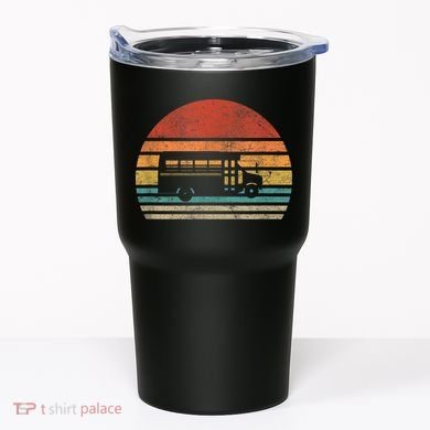 Short School Bus Design For A Skoolie Owner Tumbler