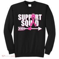 Support Squad Breast Cancer Awareness Pink Ribbon Sweatshirt thumb 0