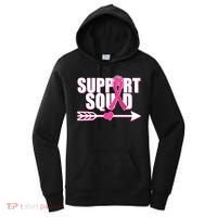 Support Squad Breast Cancer Awareness Pink Ribbon Women's Hoodie thumb 0