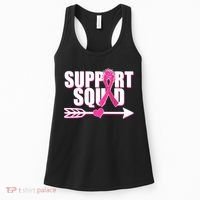 Support Squad Breast Cancer Awareness Pink Ribbon Women's Tank Top thumb 0