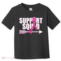 Support Squad Breast Cancer Awareness Pink Ribbon Toddler T-Shirt thumb 0