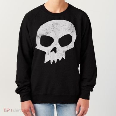 Sid Skull Black Women's Sweatshirt