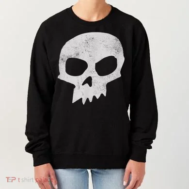 Sid Skull Black Women's Sweatshirt