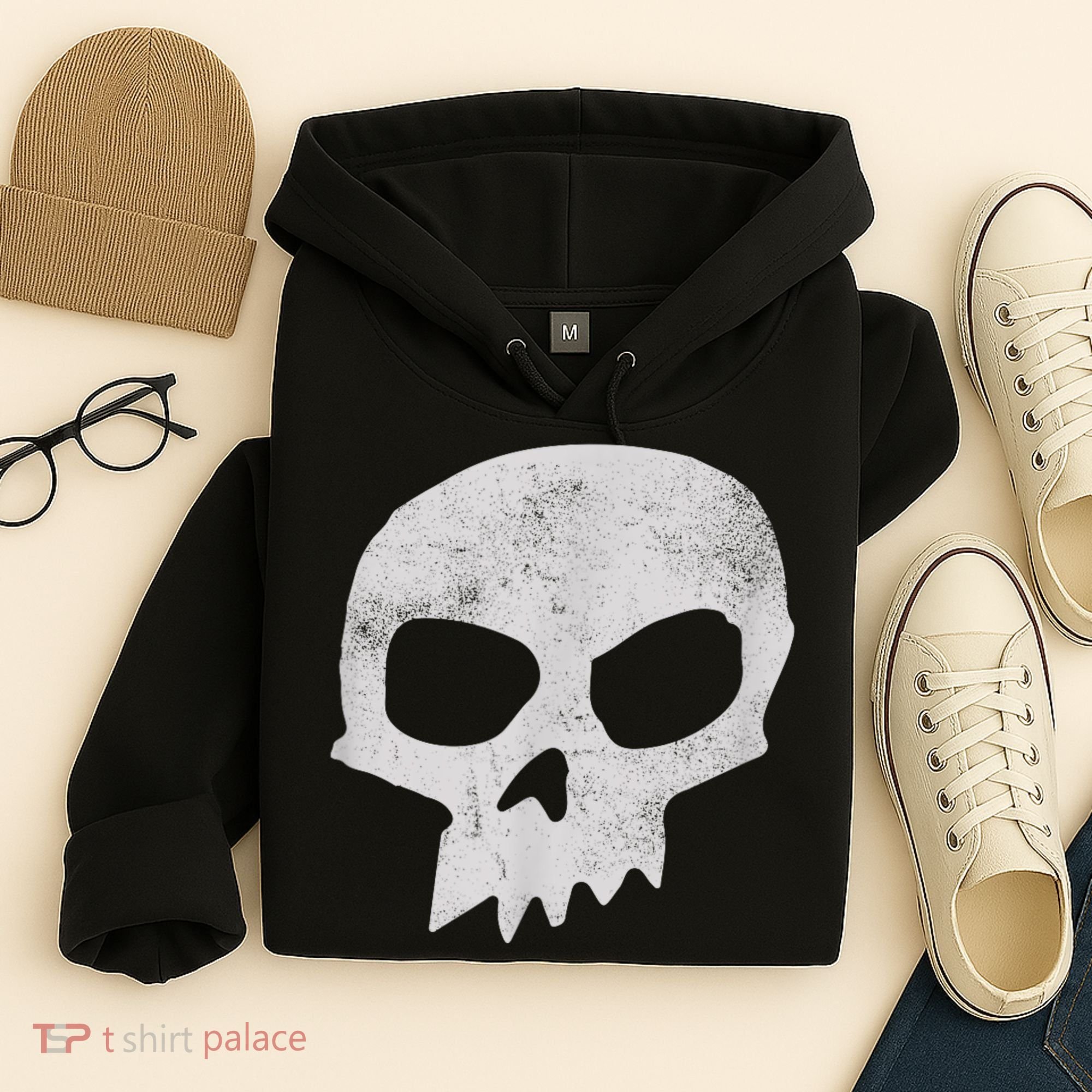 Sid Skull Black Hoodie