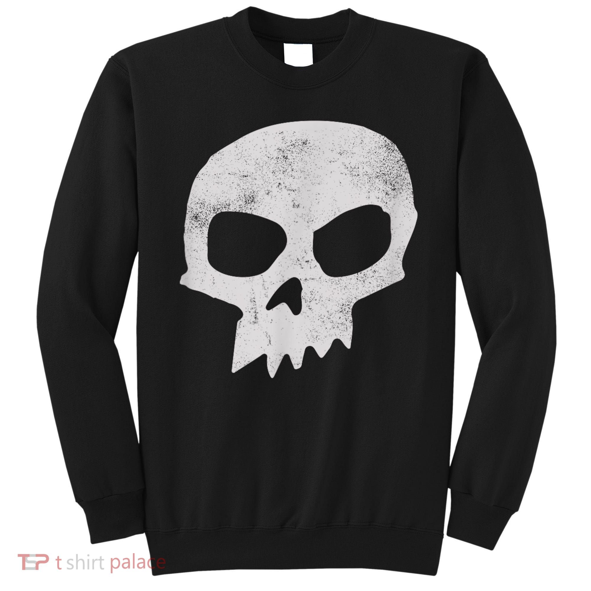 Sid Skull Black Sweatshirt
