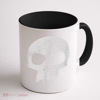 Sid Skull Black Coffee Mug thumb 1