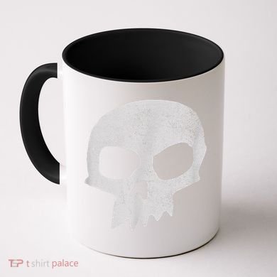 Sid Skull Black Coffee Mug