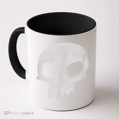 Sid Skull Black Coffee Mug
